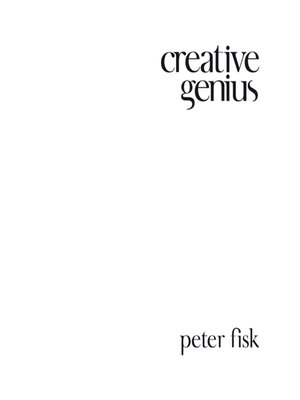cover image of Creative Genius